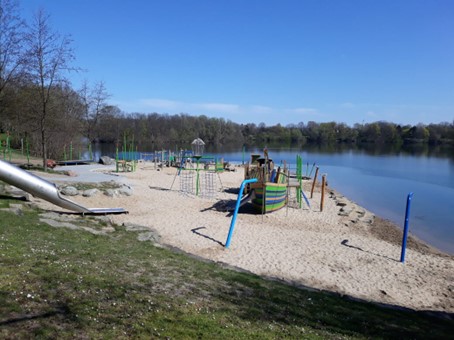 Ausflug zum Wasserspielplatz Uettelsheimer See