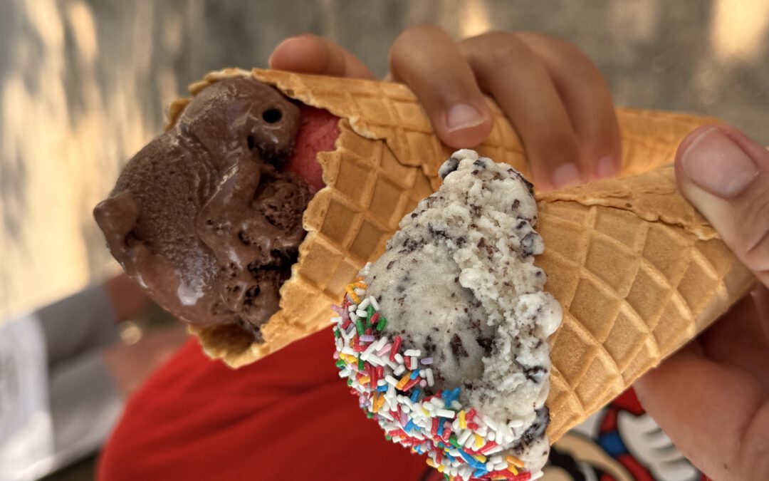 Abkühlung dank Eiswagen